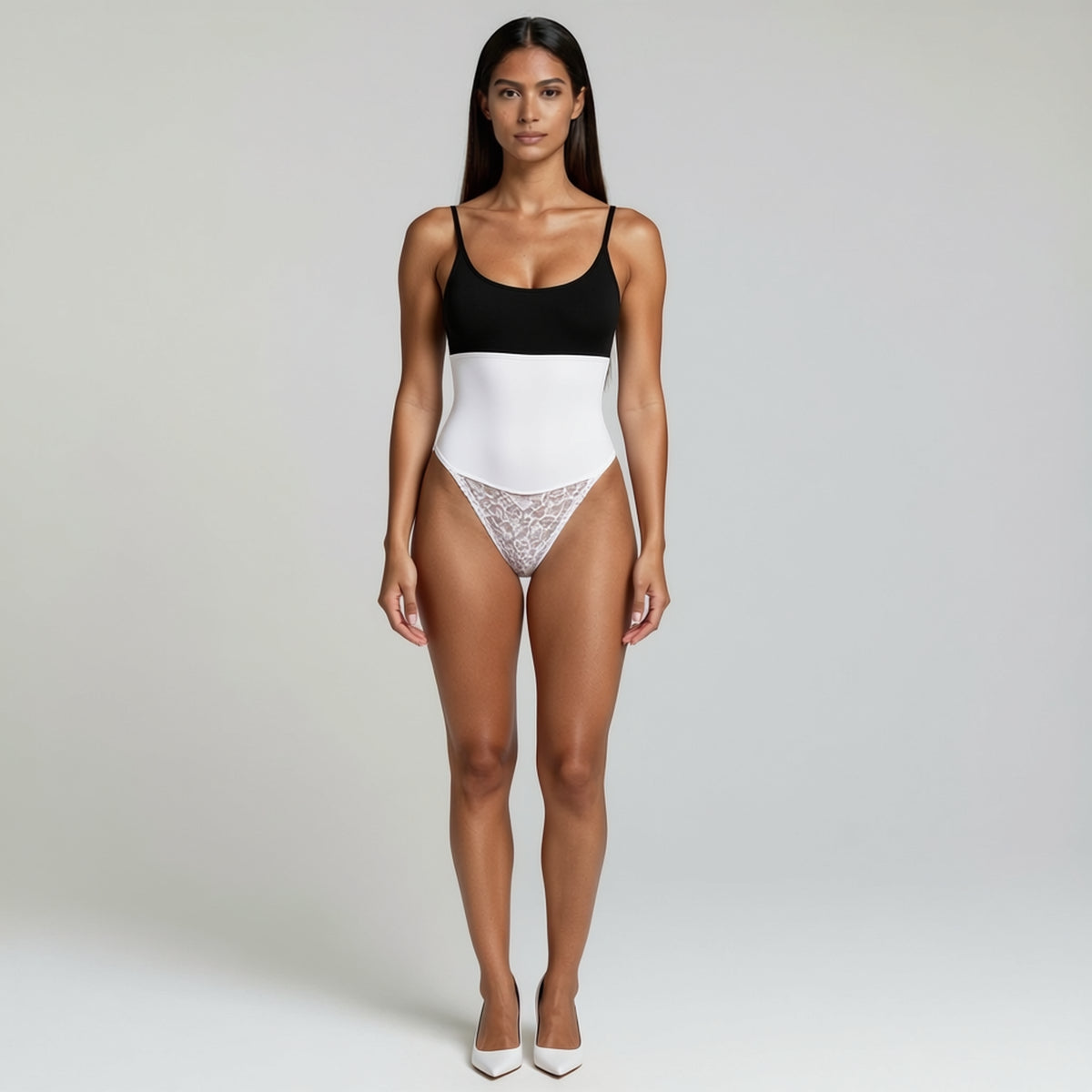 Silhouette Lace Sculpt Thong